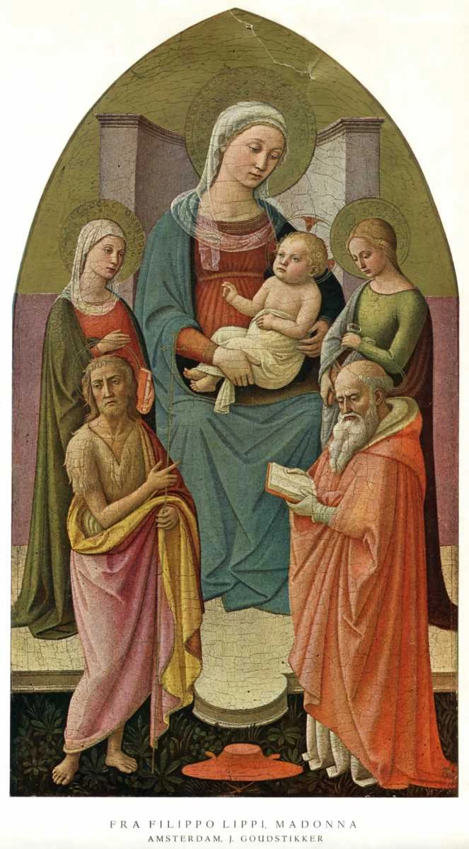 Madonna con Bambino in trono e santi, J. Goudstikker, Amsterdam